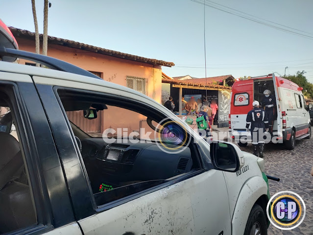 Vítima estava em barbearia quando foi surpreendido pelos disparos - Foto: Click Parnaíba