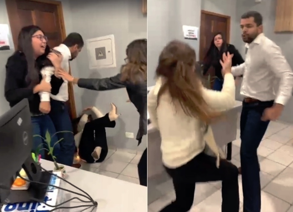 Demétrius está preso depois de agredir a procuradora-chefe em uma sala - Foto: Reprodução