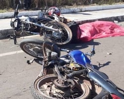 Duas pessoas morrem em colisão frontal entre motos em Barras, no Piauí