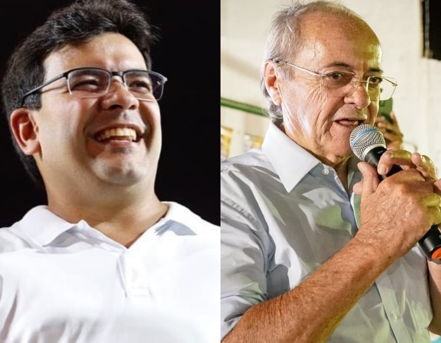 Rafael Fonteles e Silvio Mendes polarizam o Governo do Piauí (Foto: Reprodução/Facebook)